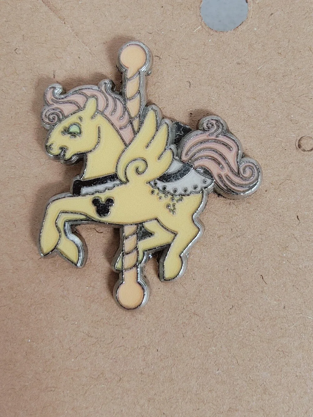 Disney SDR Shanghai 2017 Hidden Mickey Fantasia Carousel Horse Pin Brooch